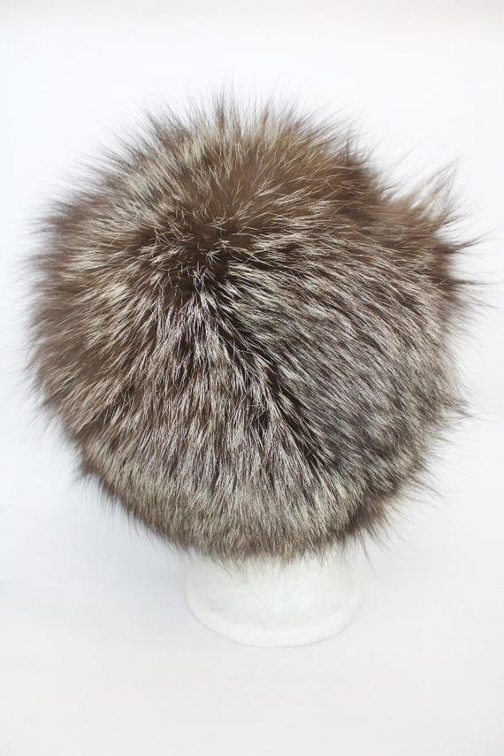 Mint Natural Silver Fur Hat Cap Women Woman Size All - Etsy display picture 3