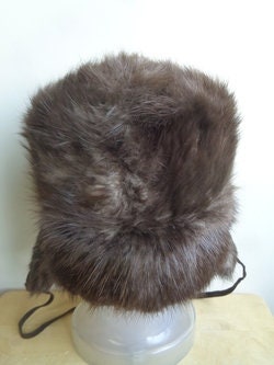 Brand New Brown Beaver Fur Russian Style Hat Men Man Women  display picture 1