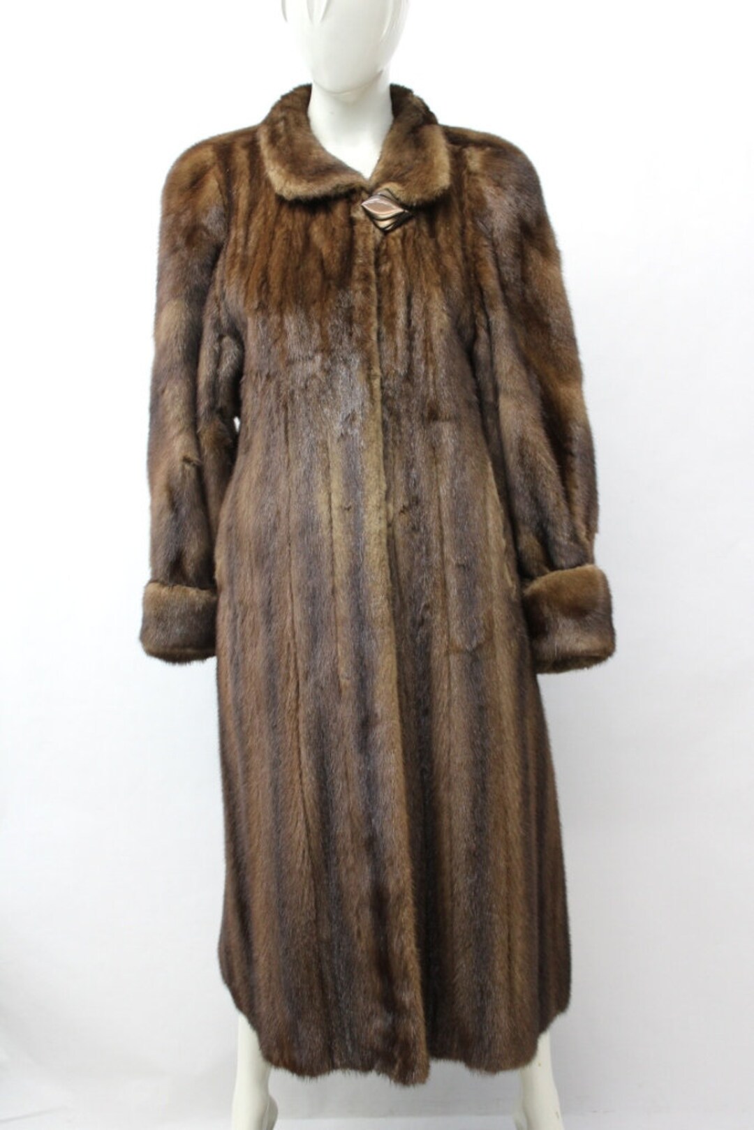 Mint Canadian Demi Buff Mink Fur Coat Jacket Women Woman Size 4-6