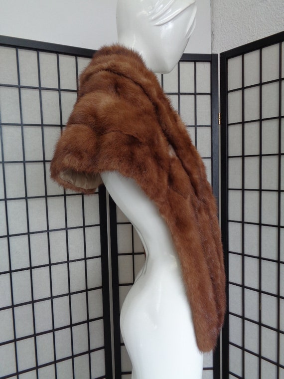 カナダミンク　ミンクショール　ストール ミンクのショール 毛皮 ミンク ショールの買取・質預かり｜大阪