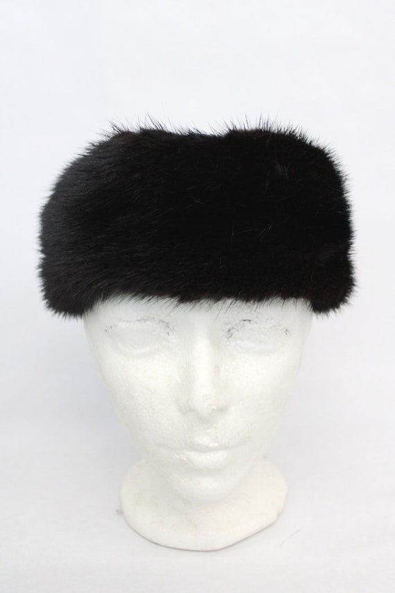 Refurbished New Black Mink Fur Headband Head Wrap Women Woman Size All Etsy Canada