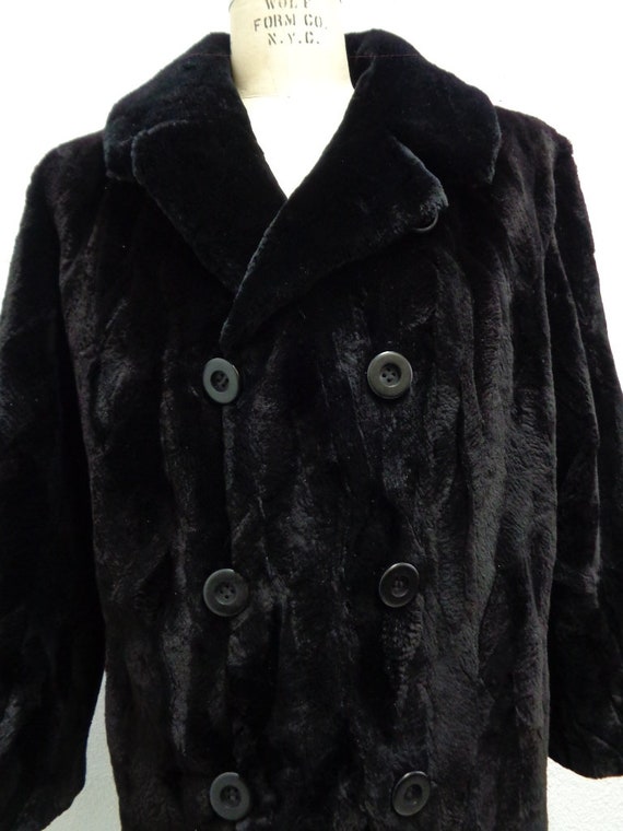 Brand New Black Sheared Beaver Fur Coat Jacket Men Man - Etsy