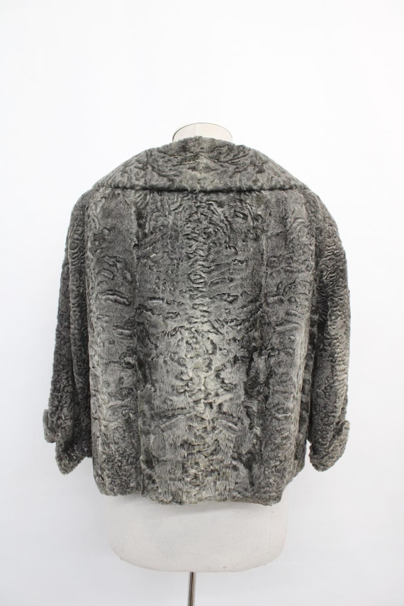 ◎real lamb leather curly fur jacket gray 【公式通販】