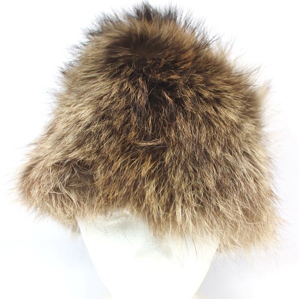 Uitstekende wasbeerbontmuts dames damesmaten Alles
