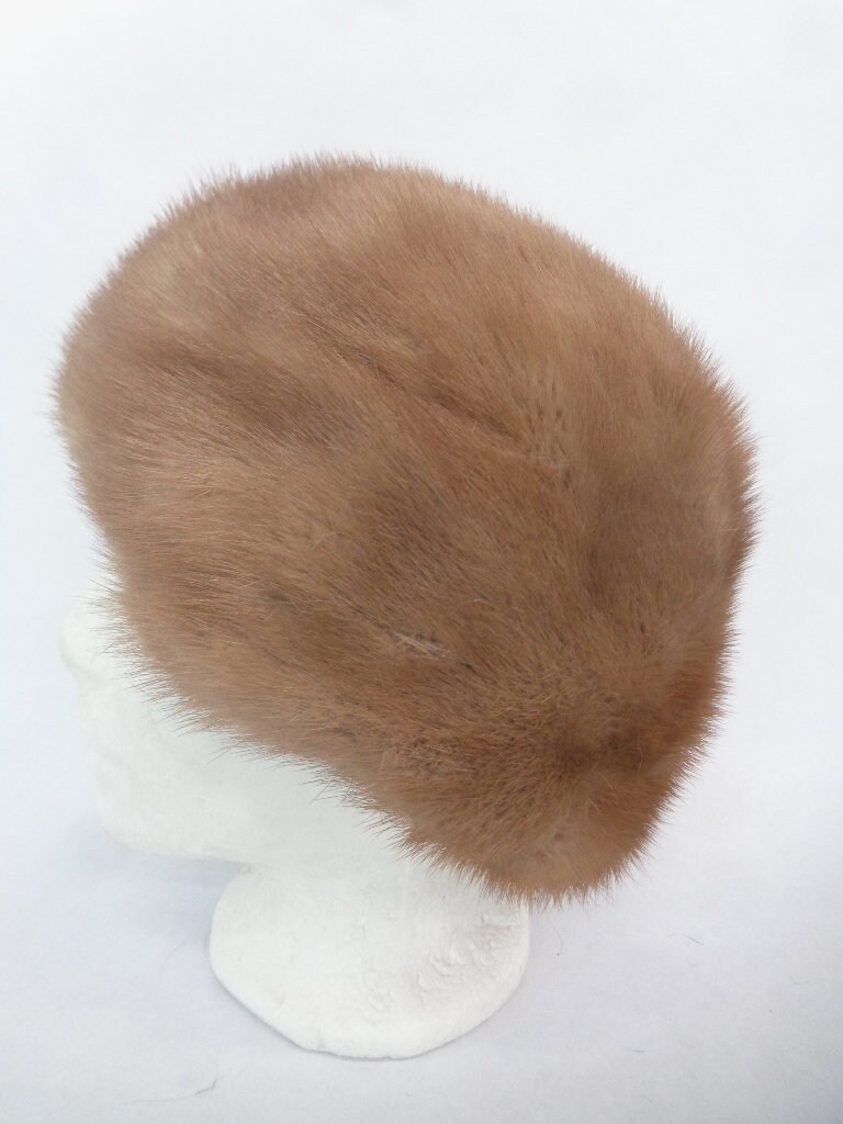 Mint Canadian Pastel Mink Fur Hat Cap Women Woman Size All  display picture 3