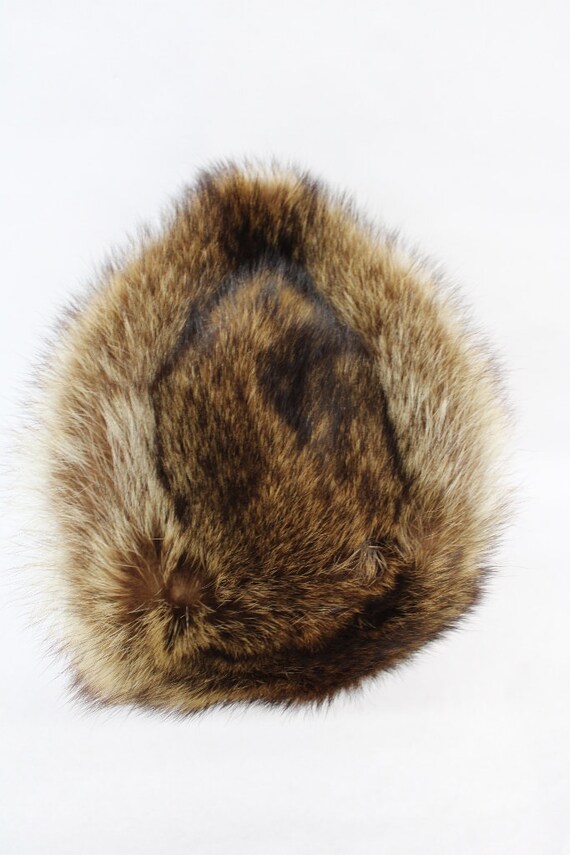 Buy Excellent Natural Raccoon Fur Hat Women Woman Size All  display picture 1