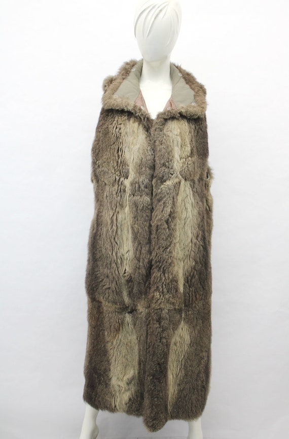 Excellent Gray Opossum Fur Vest Women Woman Size … - image 1