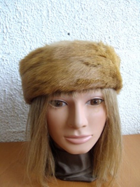 Showroom New Chinese Mink Fur Headband Head Wrap … - image 1