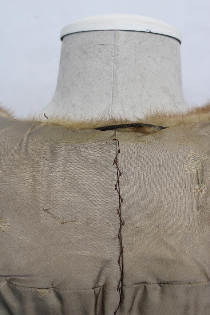 ミント カナダ産 パステル ミンク ファー ストール ショール ラップ