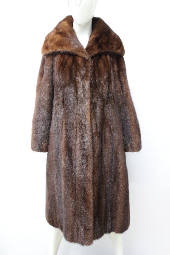 Menthe Canadien Acajou Mink Fourrure Manteau Veste Femmes Femme Taille 6 Petit Etsy Canada