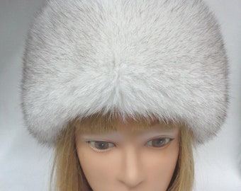 Vintage Evans genuine Norwegian Blue Fox Fur Hat & scarf set Vintage Norwegian Blue Fox Fur Coat with original receipt | eBay main image 2