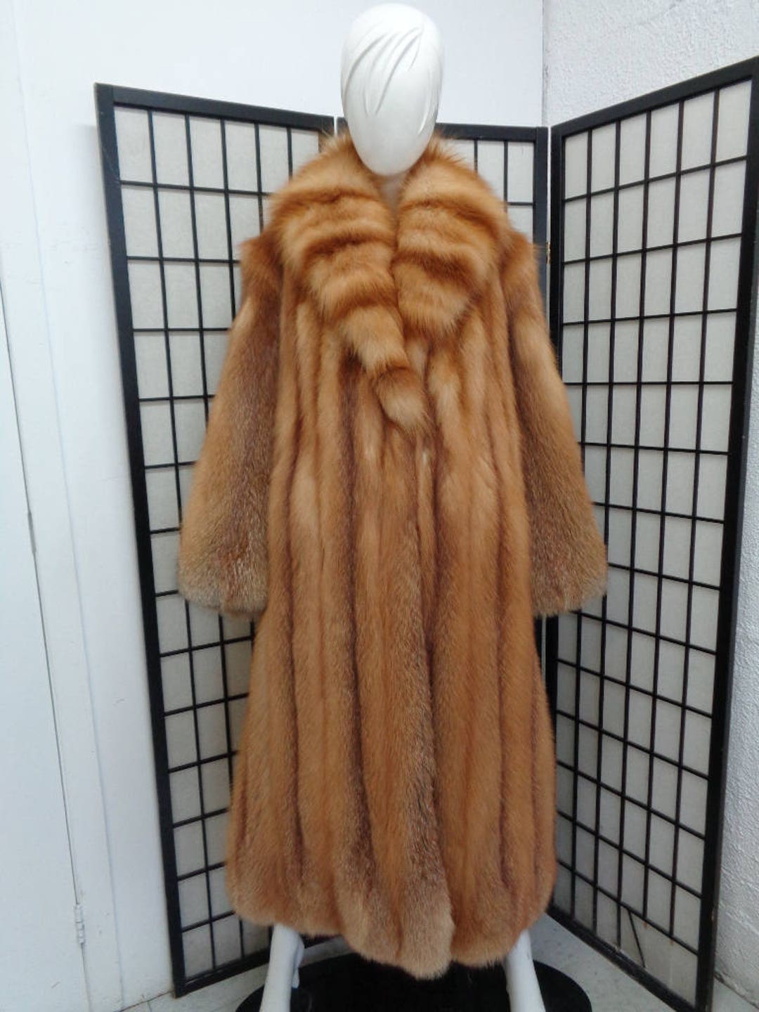 d*7様 レオパードキャット&レッドフォックスファーコート レオパードキャット 毛皮 コート d*7様 レオパードキャット