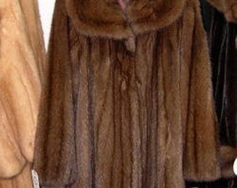 New Canadian Sable Fur Coat Women