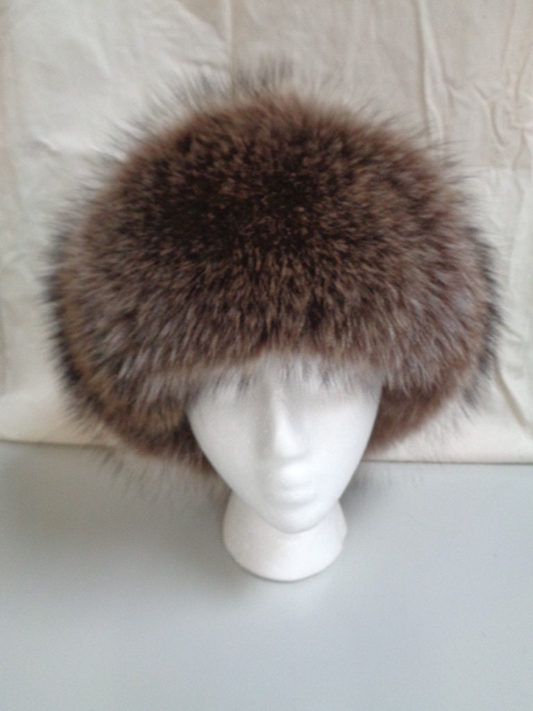 coon fur hat