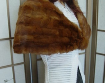 ミント カナダ産 中国ミンク ファー ストール ラップ ショール