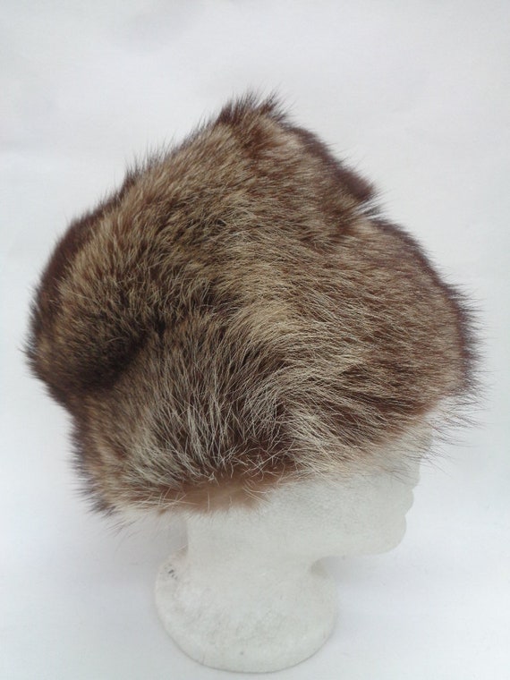 優れた天然アライグマの毛皮の帽子 女性 女性 サイズ すべて - Etsy 日本