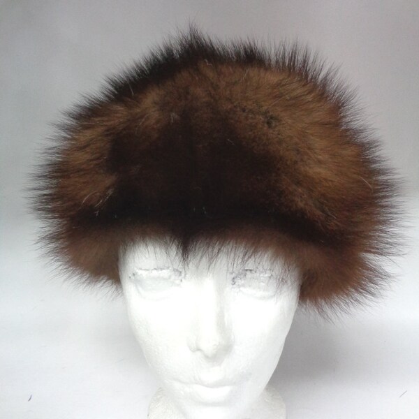 Brand new fisher fur hat for women woman size all custom made beret style