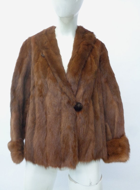 Mint Chinese Mink Fur Jacket Coat Women Woman Siz… - image 1