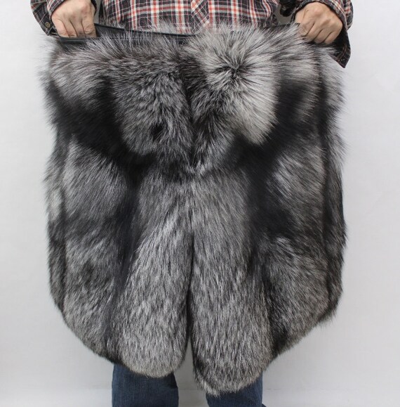 パンツ theredthread S flip fur pants gray black パンツ
