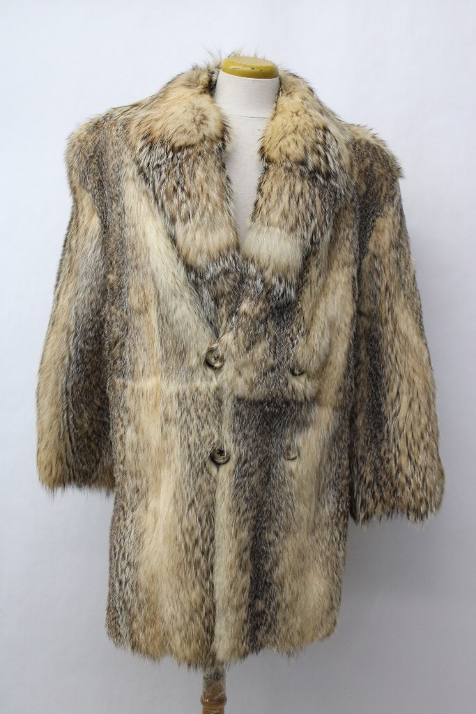 Badger Fur Coat - Etsy