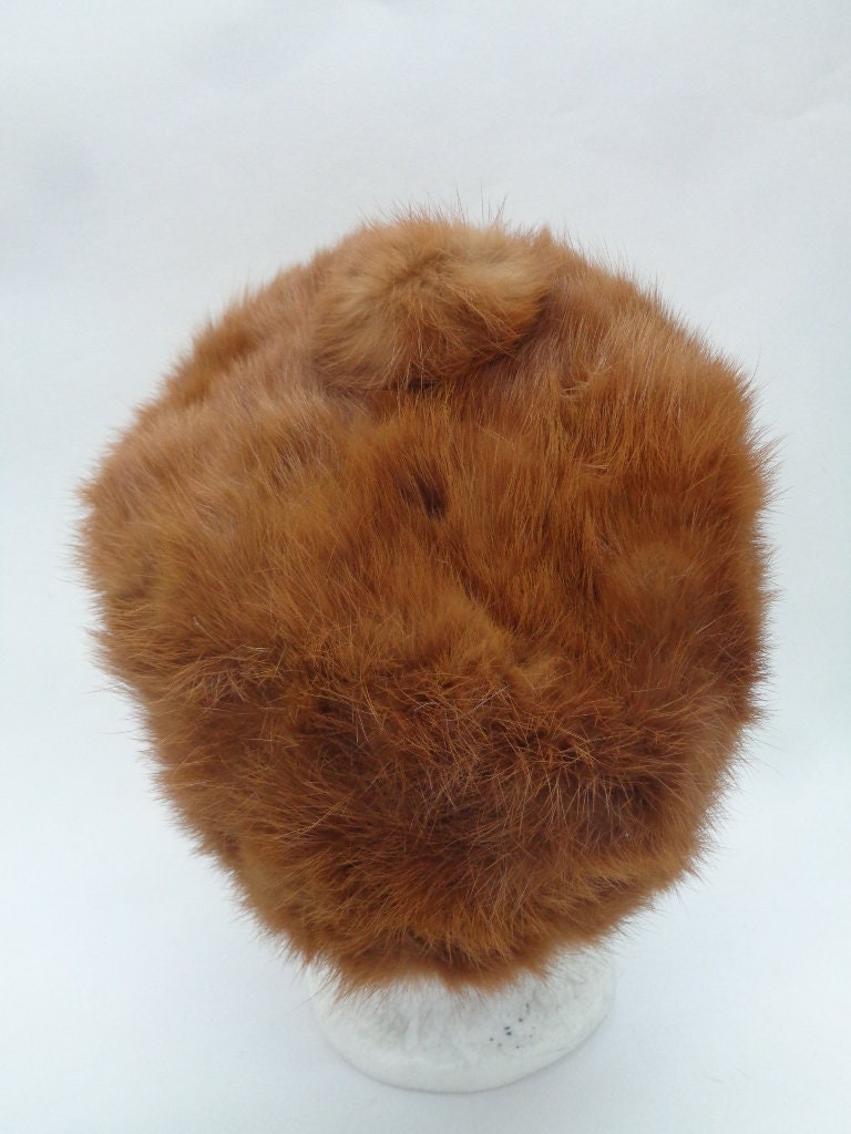 MINT CHINESE MINK FUR & FLEECE HAT CAP WOMEN WOMAN SIZE ALL NEW LINING! MINT CHINESE MINK FUR & FLEECE HAT CAP WOMEN WOMAN SIZE ALL  main image 4
