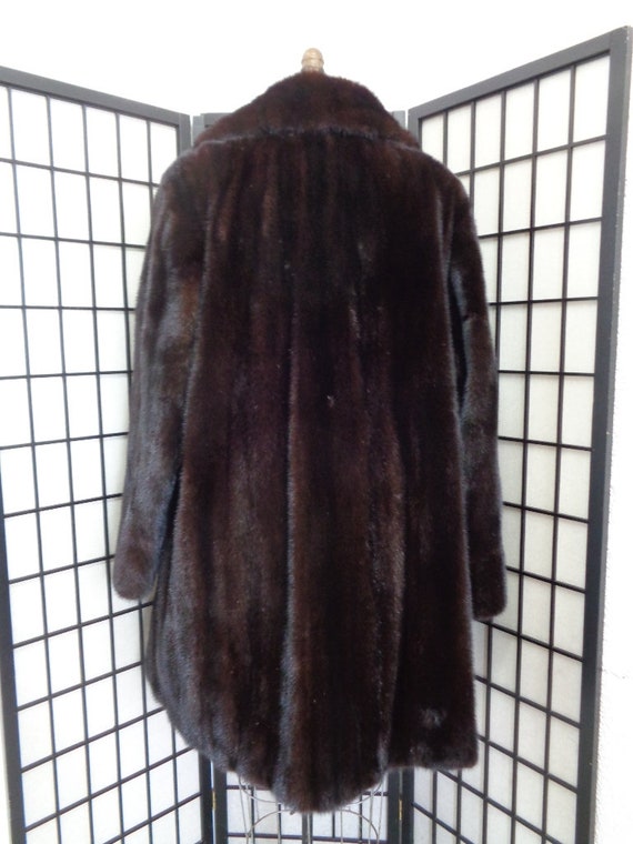 新品カナダ産ダークランチミンクファージャケットコートメンズ男性