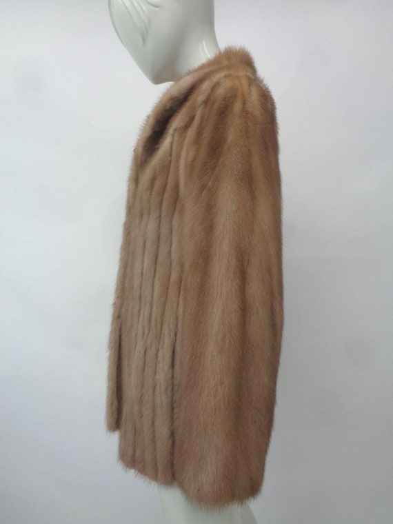 Mint Canadian Pastel Mink Fur Coat Jacket Women W… - image 3