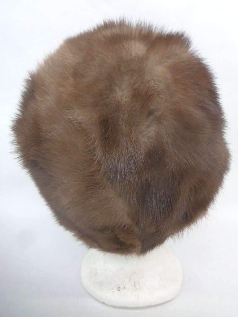 Mint Canadian Lutetia Mink Fur Hat Cap Women Woman Size 21.5  display picture 2