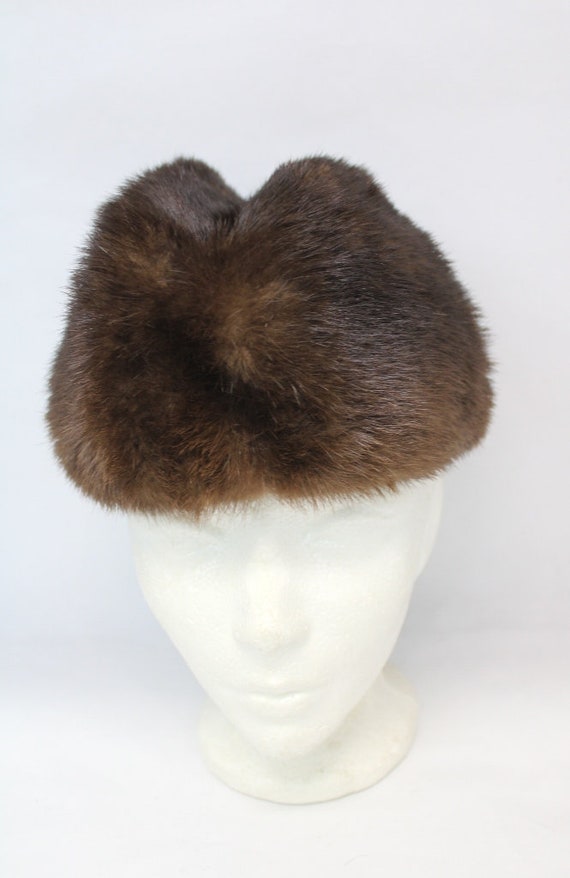 Excellent Arctic Beaver Fur Hat Women Woman Size A