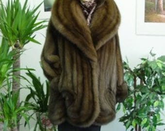 New Canadian Sable Fur Coat Women