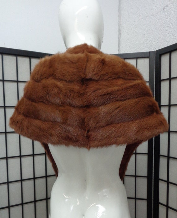 Mint Chinese Mink Fur Stole Scarf Wrap Women Woma… - image 3