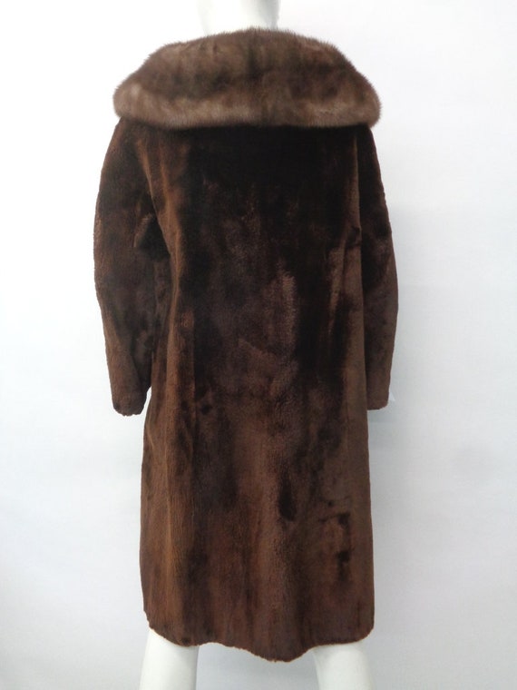 カナディアンビーバー ビーバーコート 毛皮 リアルファー 茶色 美品】カナディアンビーバー ケープ 毛皮 リアルファー ブラウン