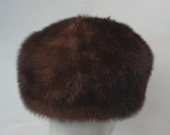 Refurbished New Dark Ranch Mink Fur Hat Men Man Size All - Etsy display picture 2