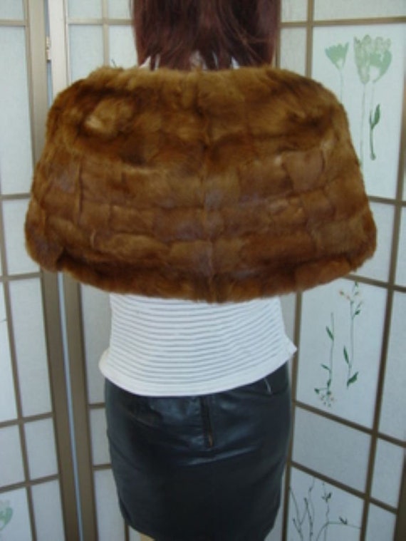 ミント カナダ産 中国ミンク ファー ストール ラップ ショール