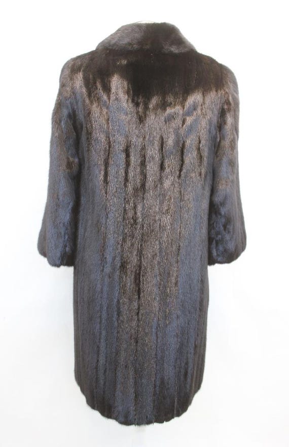 優れた女性用ダークランチブラウンミンクファーコートジャケット