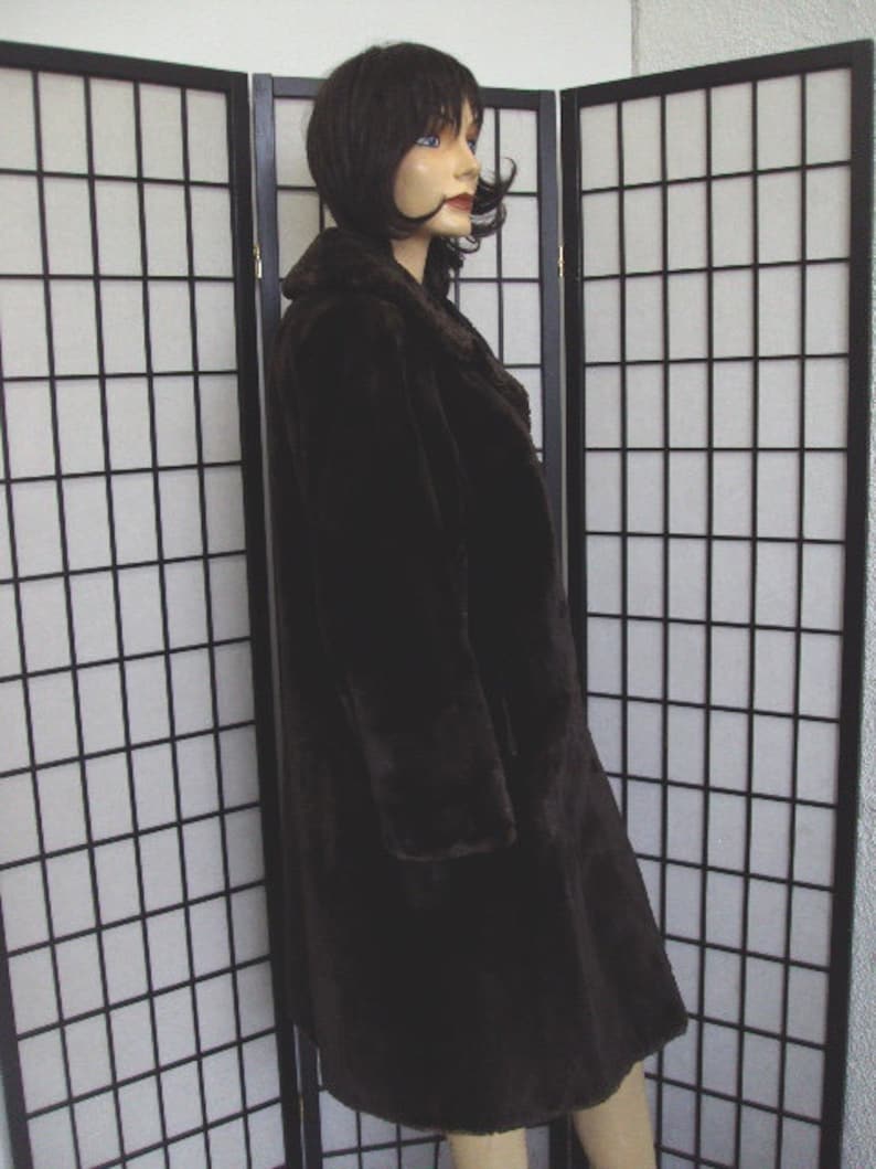 Mint /& Super Soft Plain Arctic Beaver Fur Coat Jacket Women Woman Size 6 Small