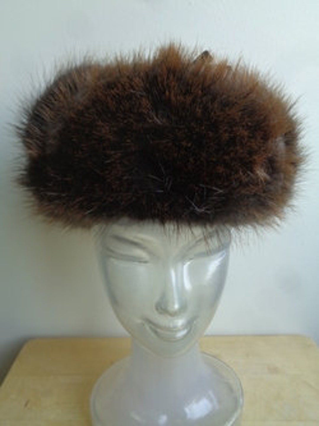 Brand New Brown Beaver Fur Russian Style Hat Men Man Women  display picture 3