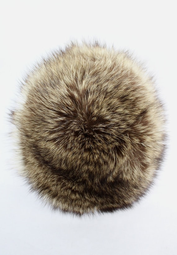 Mint Raccoon Racoon Fur Hat Cap Women Woman Size All - Etsy display picture 3