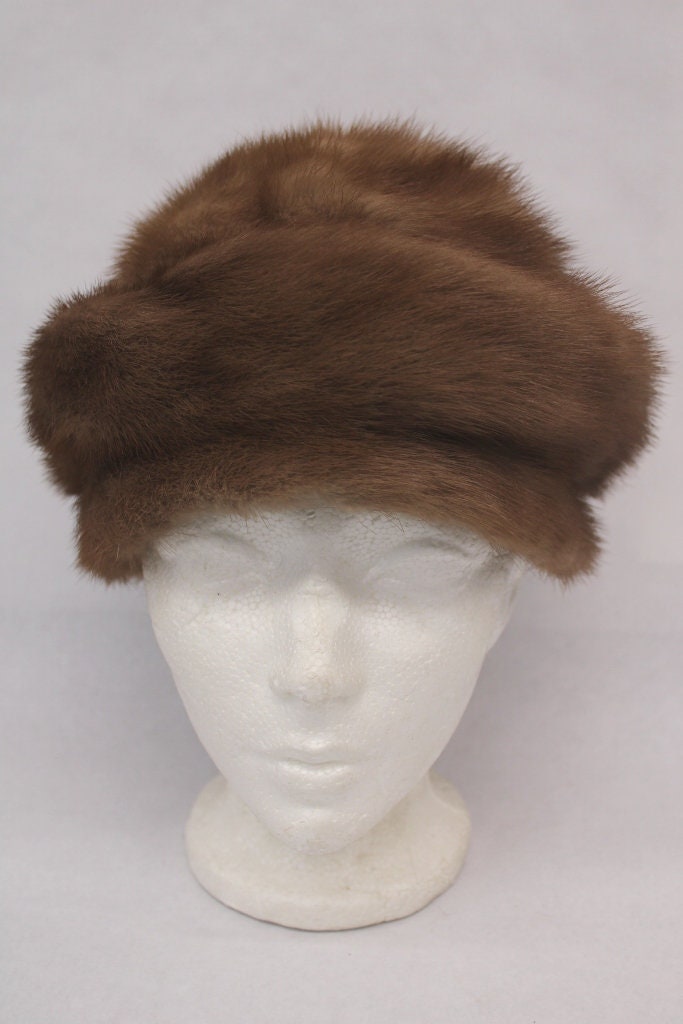 Mint Canadian Pastel Mink Fur Hat Women Woman Size All - Etsy