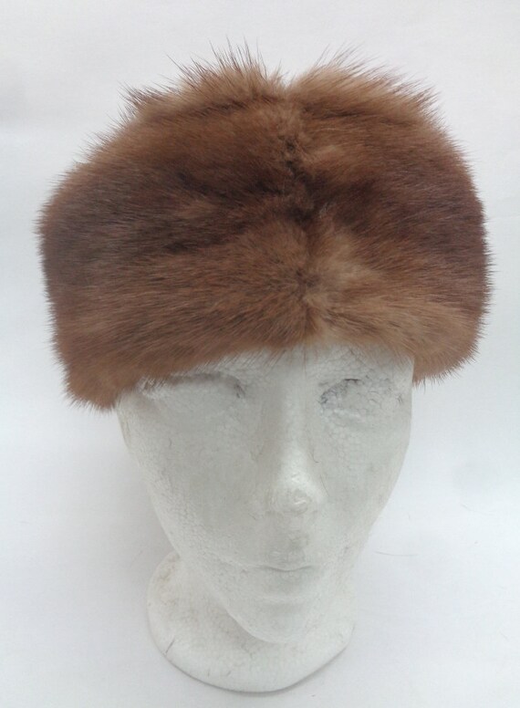 REFURBISHED NEW CANADIAN PASTEL MINK FUR HEADBAND WOMEN WOMAN SIZE ALL REFURBISHED NEW CANADIAN PASTEL MINK FUR HEADBAND WOMEN  main image 3