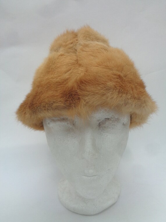Mint Canadian Pastel Mink Fur Hat Cap Women Woman Size All  display picture 2
