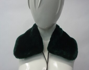 Mint Green Faux Fake Fur Collar Wrap Women Women Size 4" X 22"