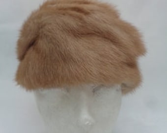 ミント カナダ パステル ミンク ファー 帽子 レディース 女性 サイズ
