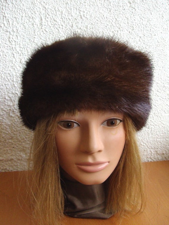 Refurbished New Demi Buff Mink Fur Headband Head Wrap Women Woman Custom Made