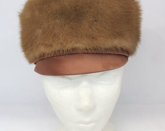 Ranch Mink hat Dark Brown Like brand new Brand New Dark Ranch Mink Fur Hat Women Woman Size All - Etsy main image 4