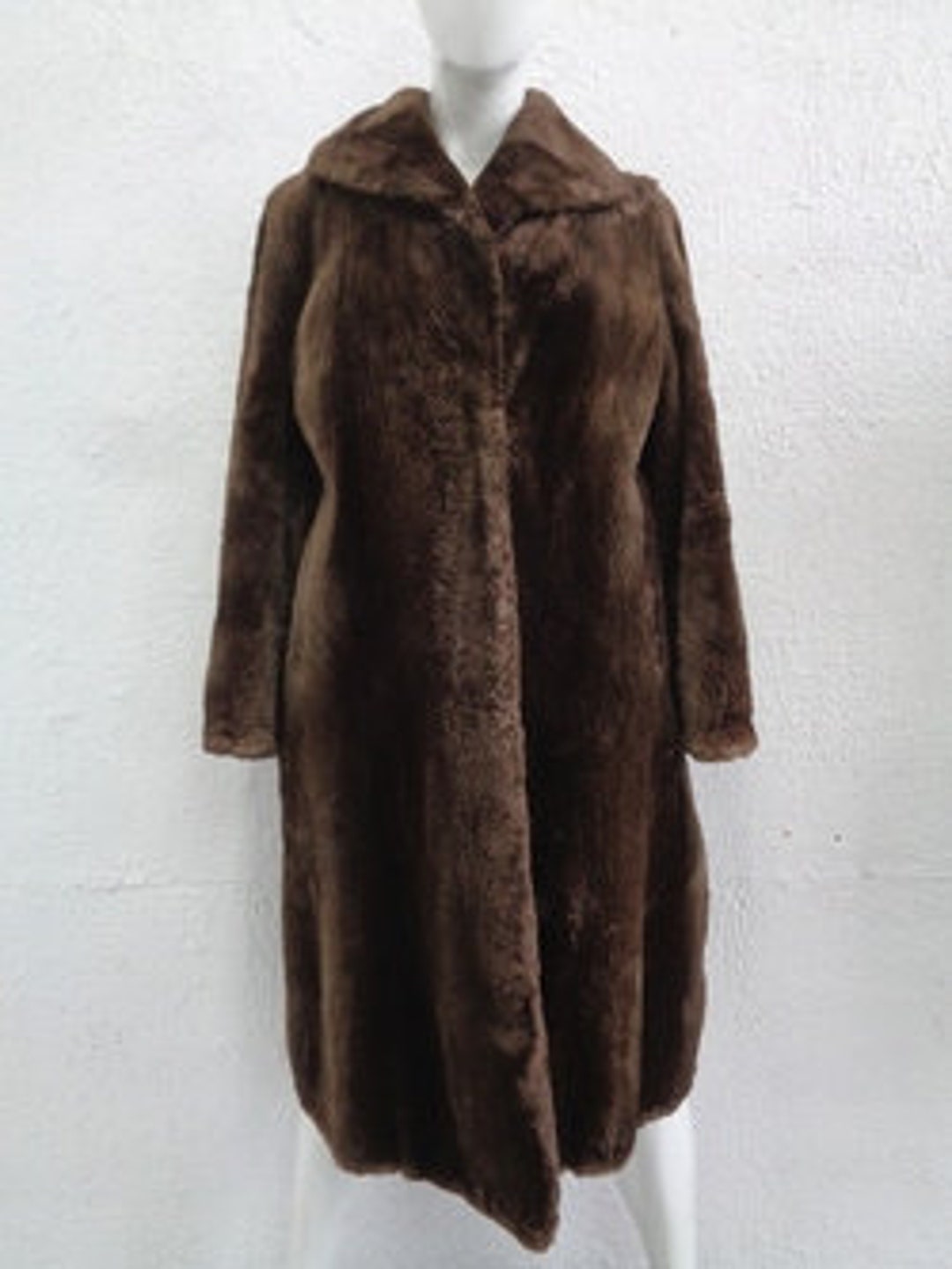 Louis Feraud Sheared Beaver Fur Jacket