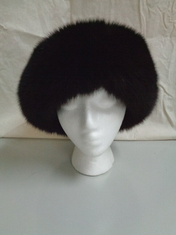 Brand New Brown Fox & Dark Ranch Mink Fur Hat Cap Women  display picture 1