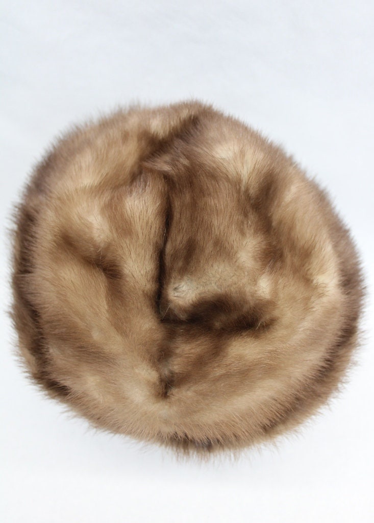 MINT CANADIAN LUTETIA MINK FUR HAT WOMEN WOMAN SIZE ALL Mint Canadian Lutetia Mink Fur Hat Cap Women Woman Size 21.5  main image 4