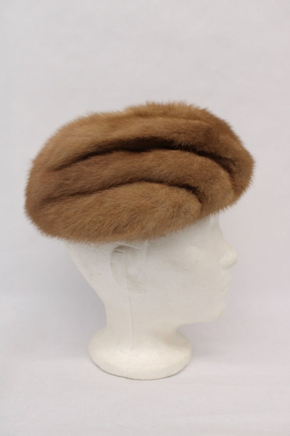 Excellent Canadian Pastel Mink Fur Hat Women Woman Size All  display picture 1