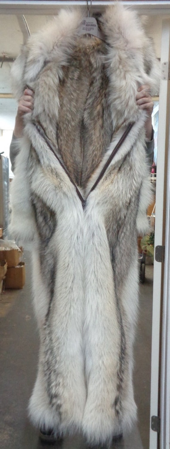Brand New Double Sided Arctic Coyote Fur Snowsuit Jumpsuit - Etsy Brand New Double Sided Arctic Coyote Fur Snowsuit Jumpsuit - Etsy